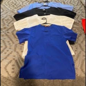 Women’s Medium Cherokee Scrub tops bundle